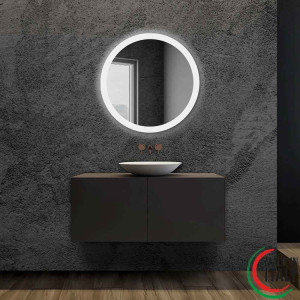 SPECCHIO LED DIA 80CM RETROILLUMINATO SOLE