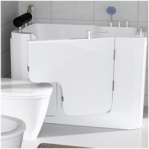 Vasca da bagno Velar apertura a dx