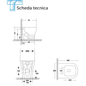 Vaso linea Real da terra