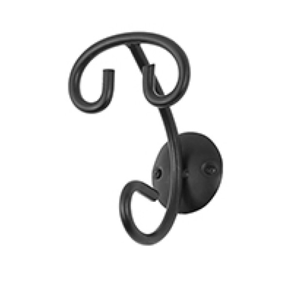 Appendino singolo in ferro battuto linea Siena