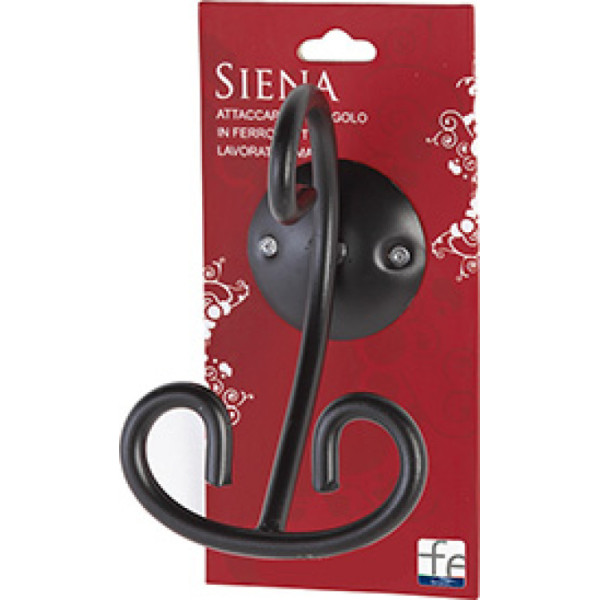 Appendino singolo in ferro battuto linea Siena