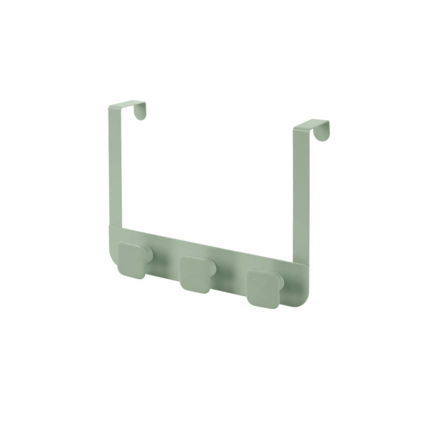 Appendino verde quadrato con tre ganci linea Fiore