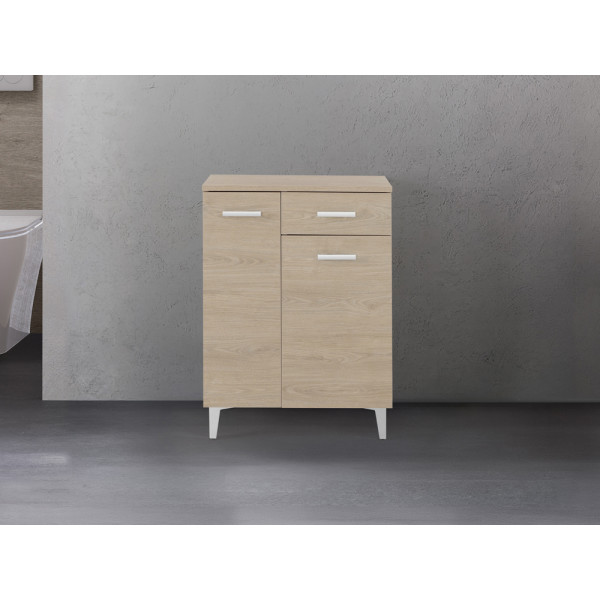 Base Stella 60cm in nobilitato melaminico rovere