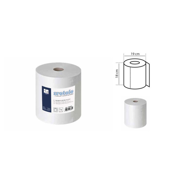 Carta igienica in rotolo dia 19 x H 18cm