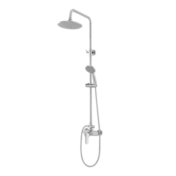 Colonna doccia Platinum  H108.5 fino a 145cm