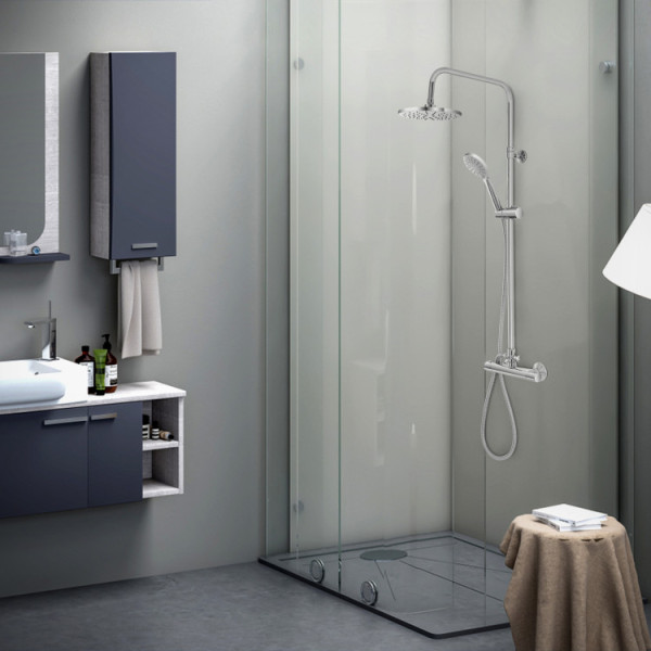 Colonna doccia Platinum  H77 fino a 120cm