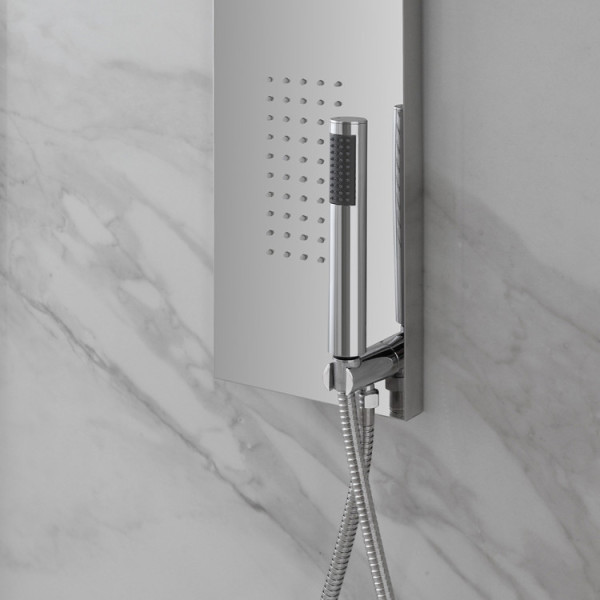 Colonna top slim cromo