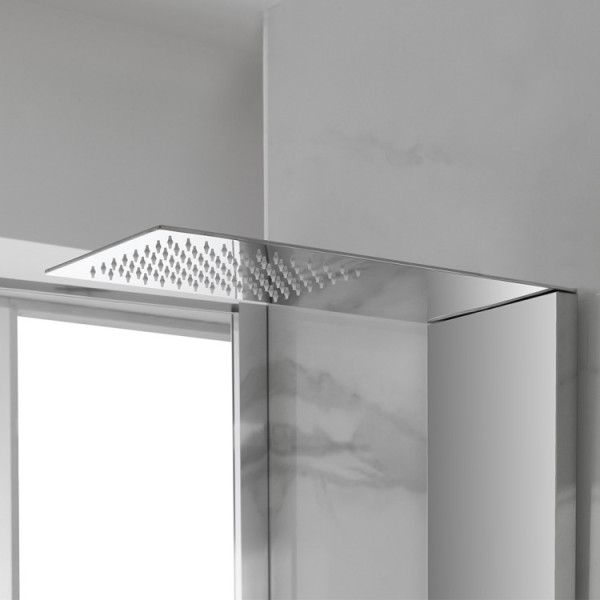 Colonna top slim cromo