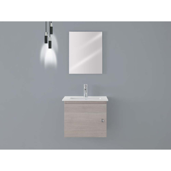 Composizione bagno sospesa Si50 rovere chiaro