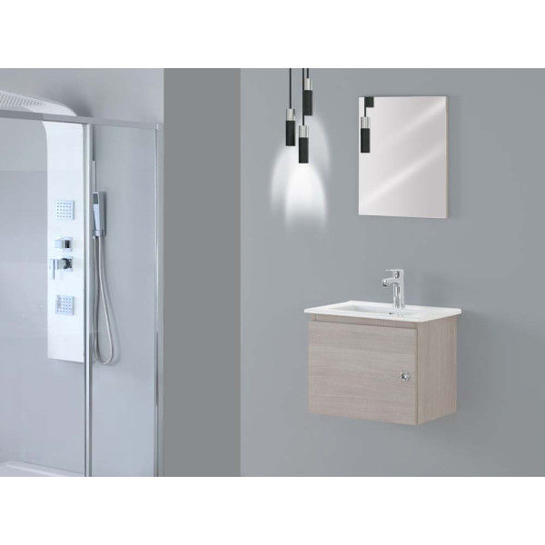 Composizione bagno sospesa Si50 rovere chiaro