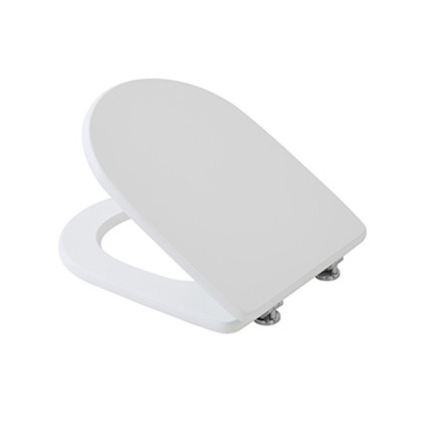 Copriwater in mdf laccato bianco Ariete