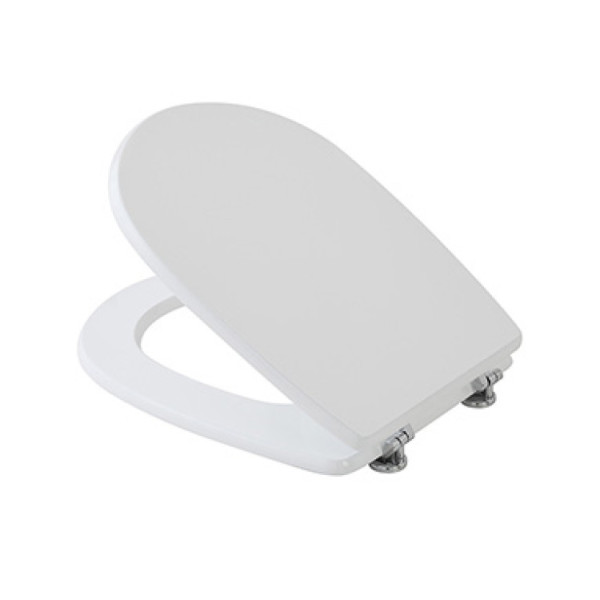 Copriwater in mdf laccato bianco Leone