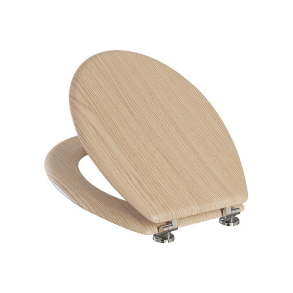 Copriwater universale in legno rovere King