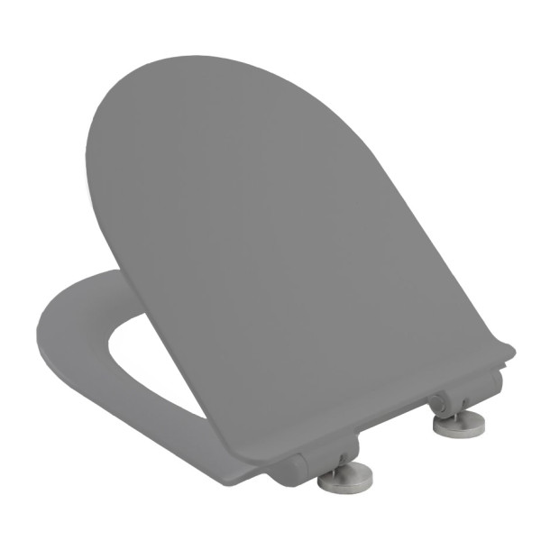 Copriwc Linea T-Color grigio scuro opaco