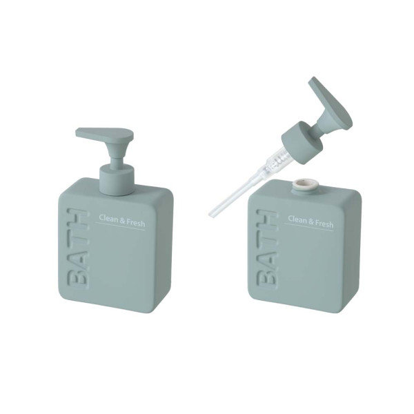 Dispenser sapone in ceramica azzurro linea Funky