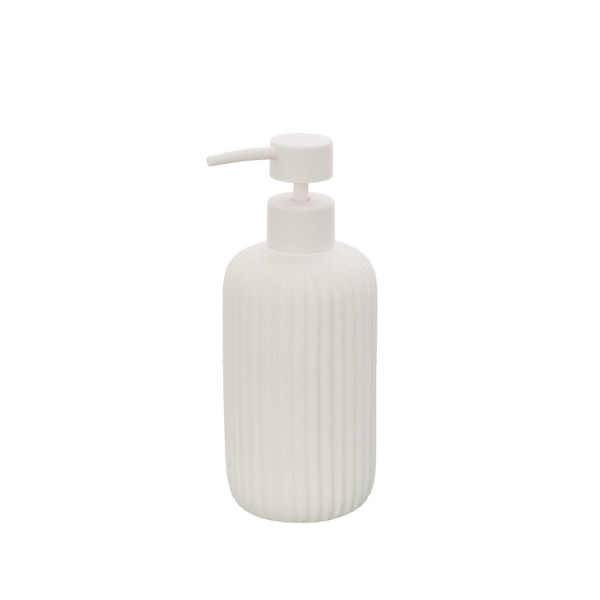 DISPENSER SAPONE IN CERAMICA BIANCO LINEA COLOR