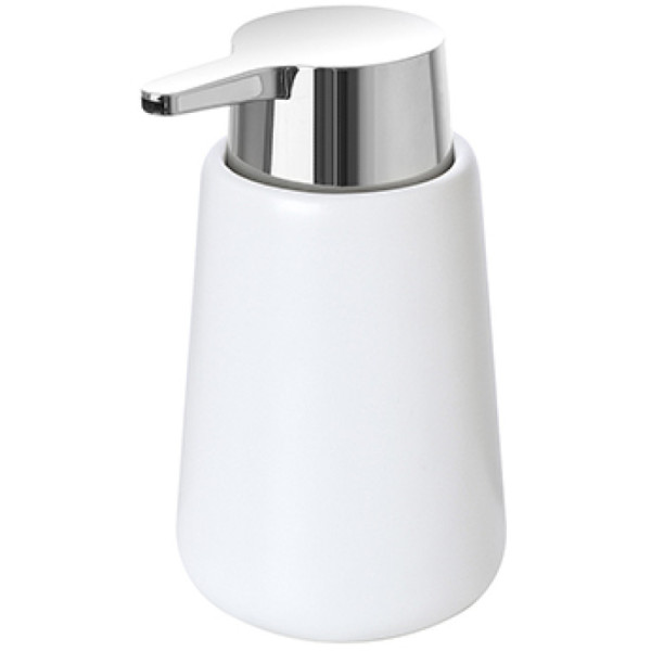 Dispenser sapone in ceramica bianco linea Sidney