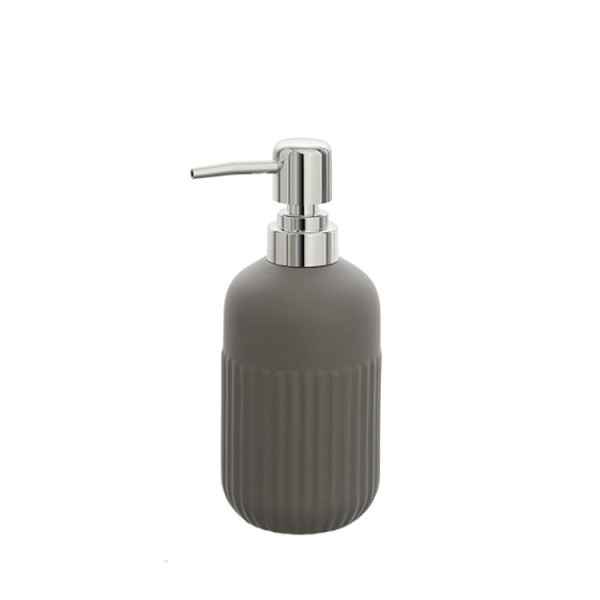 Dispenser sapone in ceramica grigio linea Nevada