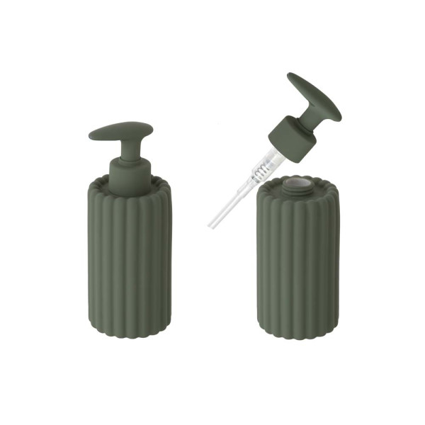 Dispenser sapone in ceramica verde linea Blues