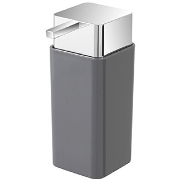 Dispenser sapone in plastica AS grigio linea Star