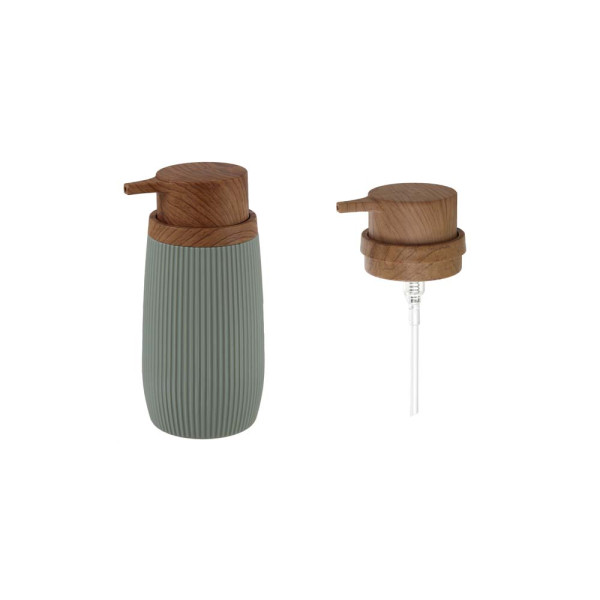 Dispenser sapone in plastica PS e Abs verde linea London