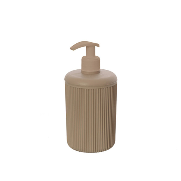 Dispenser sapone in plastica tortora linea Colorado