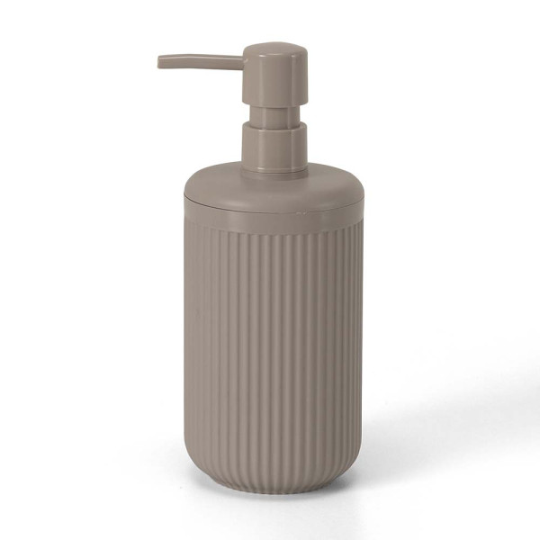 Dispenser sapone in plastica tortora linea Colorado