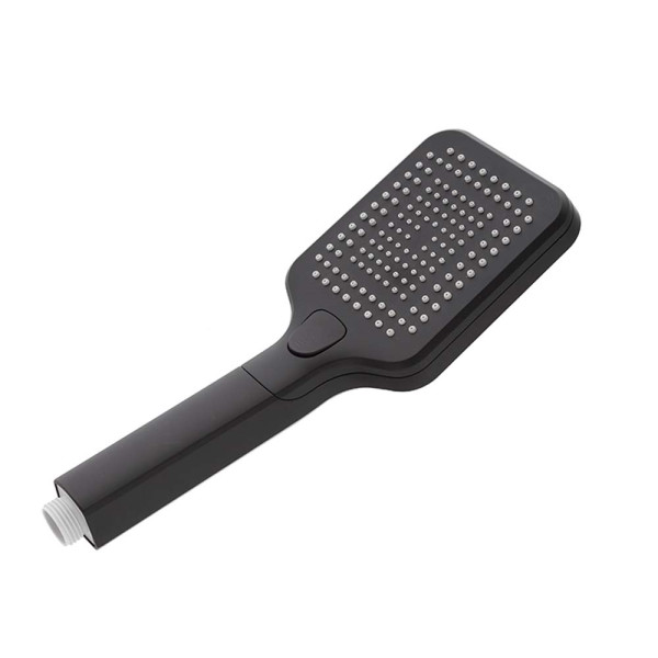 Doccetta quadrata in abs 3 funzioni nero Hidra Style