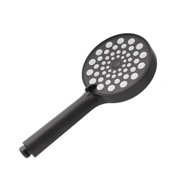 Doccetta tonda in abs 3 funzioni nero Hidra Style