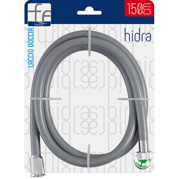 Laccio doccia in pvc da 150 cm grigio