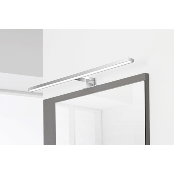 LAMPADA A LED 50CM 5W IN ABS CROMO