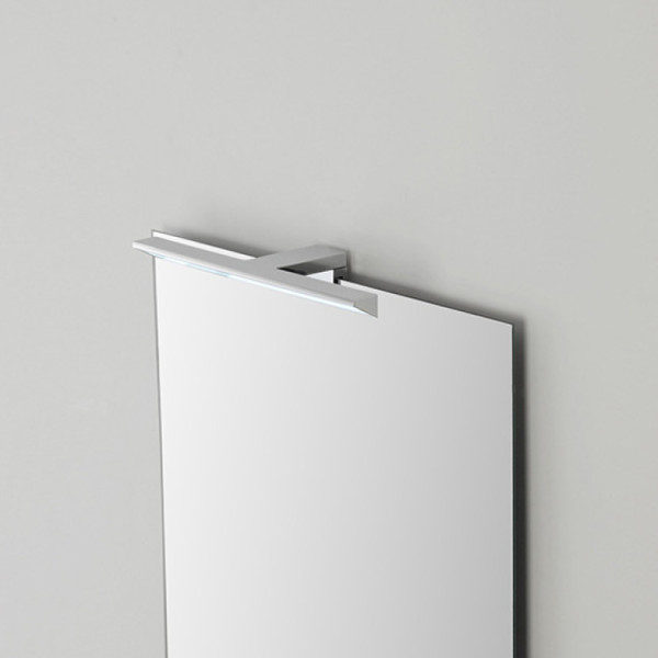 LAMPADA LED 30 CM IN ABS CROMO