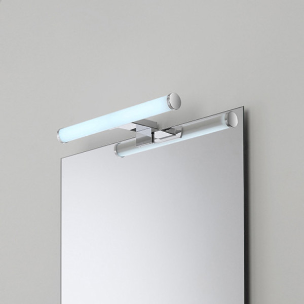 LAMPADA LED 30 CM IN ABS CROMO