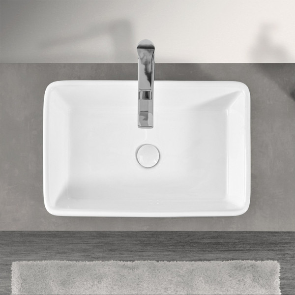 Lavabo da appoggio in ceramica L48cm