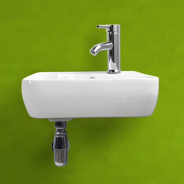 Lavabo in ceramica sospeso L45cm