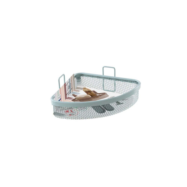 Mensola angolare un ripiano verde acqua linea Taki