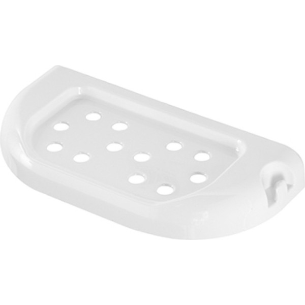 Mensola in abs bianco da 24 cm linea Gioia