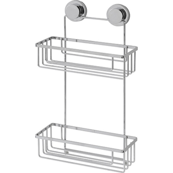 Mensola rettangolare due ripiani linea Premium