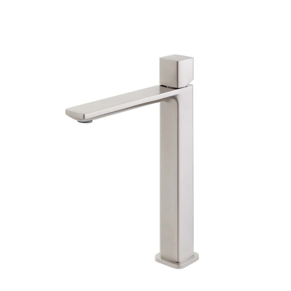 Miscelatore lavabo alto spazzolato serie Lotus