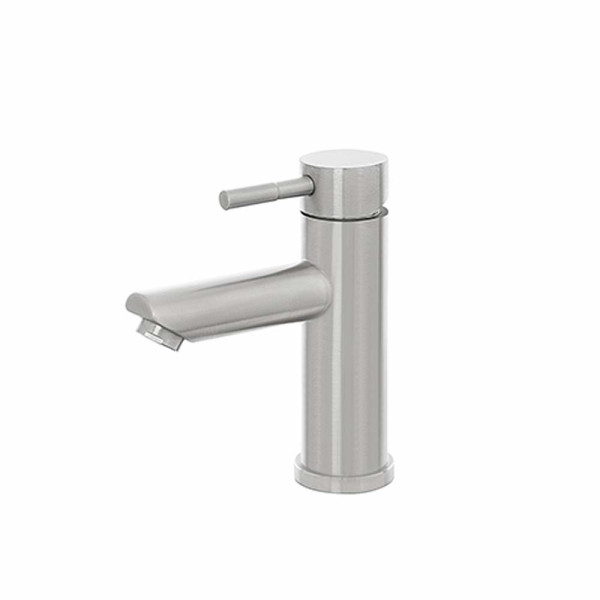 Miscelatore lavabo in acciaio spazzolato serie York