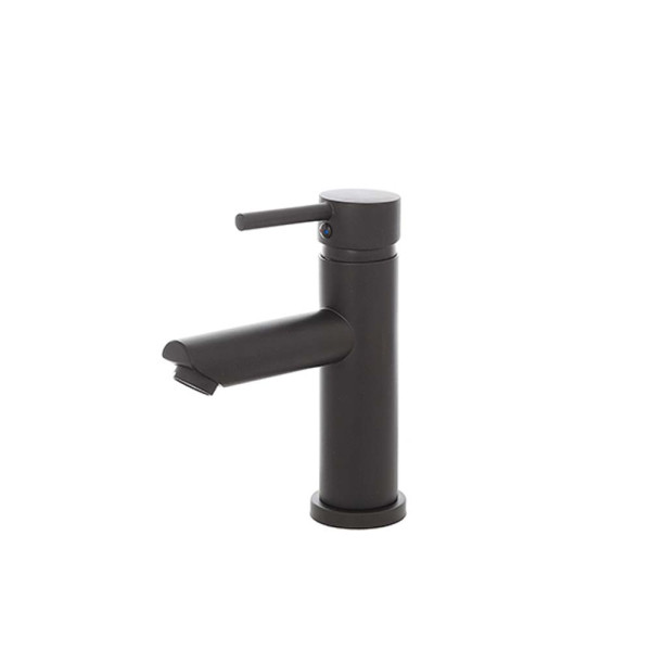 Miscelatore lavabo nero opaco serie York
