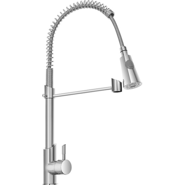 Miscelatore monocomando con molla serie Kitchen