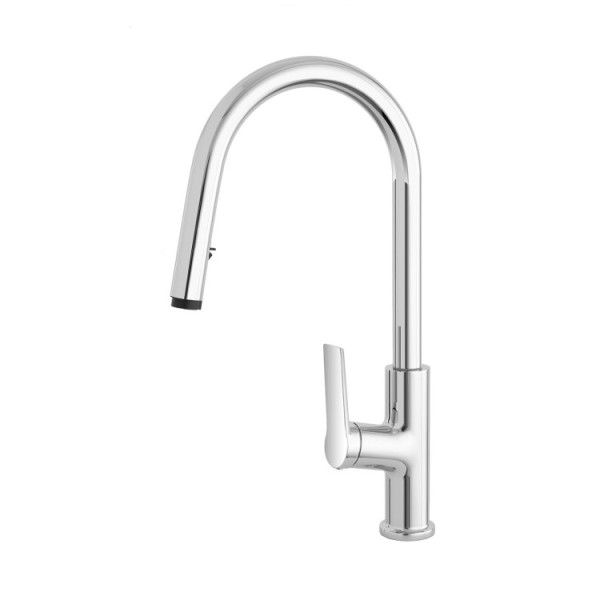 Miscelatore monocomando lavello cromo serie Kitchen