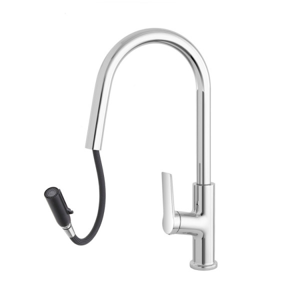 Miscelatore monocomando lavello cromo serie Kitchen