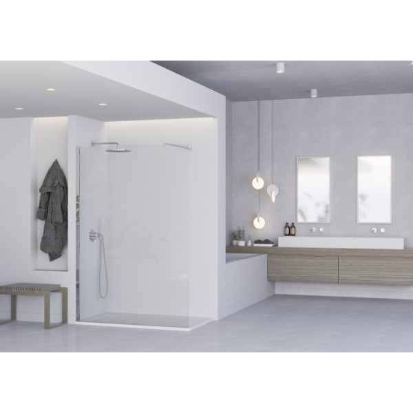 Parete doccia WALK IN da 120cm trasparente