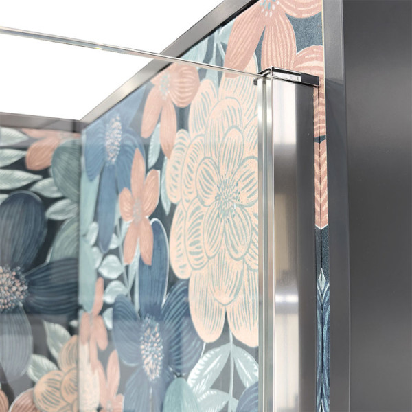 Parete doccia WALK IN da 120cm trasparente