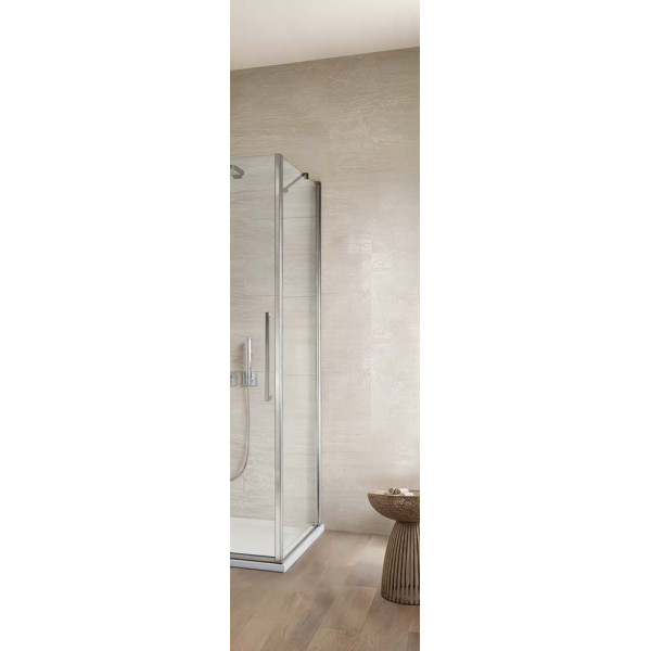 Parete fissa 80cm trasparente linea Royal