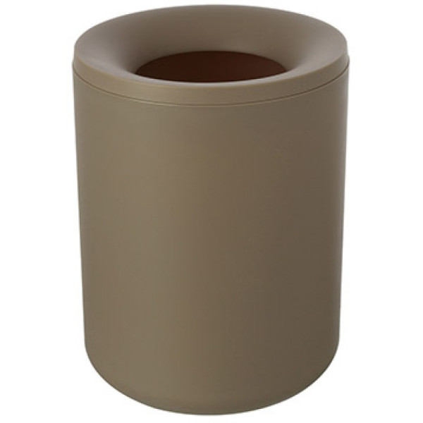 Pattumiea in plastica PP tortora 6 Lt linea Pop