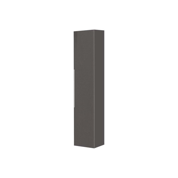 Pensile bagno Burano L30xH150 in mdf e pvc grigio
