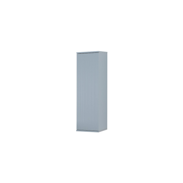 Pensile bagno Kann&egrave; L33xH112 in mdf e pvc celeste
